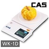 [카스] 디지털 주방저울 CAS 3Kg까지, WK-1D 용기포함